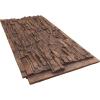 imageEkena Millwork 45 34quotW x 24 12quotH x 1 14quotD Canyon Ridge Stacked Stone StoneWall Faux Stone Siding Panel Smokey RidgeSedona