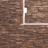 imageEkena Millwork 45 34quotW x 24 12quotH x 1 14quotD Canyon Ridge Stacked Stone StoneWall Faux Stone Siding Panel Smokey RidgeSedona