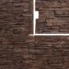 imageEkena Millwork 45 34quotW x 24 12quotH x 1 14quotD Canyon Ridge Stacked Stone StoneWall Faux Stone Siding Panel Smokey RidgeSequoia Valley