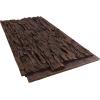 imageEkena Millwork 45 34quotW x 24 12quotH x 1 14quotD Canyon Ridge Stacked Stone StoneWall Faux Stone Siding Panel Smokey RidgeSequoia Valley