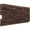 imageEkena Millwork 45 34quotW x 24 12quotH x 1 14quotD Canyon Ridge Stacked Stone StoneWall Faux Stone Siding Panel Smokey RidgeSequoia Valley