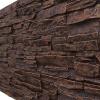 imageEkena Millwork 45 34quotW x 24 12quotH x 1 14quotD Canyon Ridge Stacked Stone StoneWall Faux Stone Siding Panel Smokey RidgeSequoia Valley