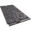imageEkena Millwork 45 34quotW x 24 12quotH x 1 14quotD Canyon Ridge Stacked Stone StoneWall Faux Stone Siding Panel Smokey RidgeSlate Gray