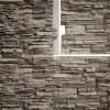 imageEkena Millwork 45 34quotW x 24 12quotH x 1 14quotD Canyon Ridge Stacked Stone StoneWall Faux Stone Siding Panel Smokey RidgeSmokey Ridge