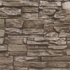 imageEkena Millwork 45 34quotW x 24 12quotH x 1 14quotD Canyon Ridge Stacked Stone StoneWall Faux Stone Siding Panel Smokey RidgeSoft Ash