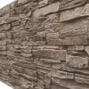 imageEkena Millwork 45 34quotW x 24 12quotH x 1 14quotD Canyon Ridge Stacked Stone StoneWall Faux Stone Siding Panel Smokey RidgeSoft Ash