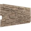imageEkena Millwork 45 34quotW x 24 12quotH x 1 14quotD Canyon Ridge Stacked Stone StoneWall Faux Stone Siding Panel Smokey RidgeValley Spring