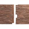 imageEkena Millwork 45 34quotW x 24 12quotH x 1 14quotD Canyon Ridge Stacked Stone StoneWall Faux Stone Siding Panel Smokey RidgeYork Town