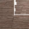 imageEkena Millwork 48 58quotW x 24 34quotH x 1 14quotD Cascade Stacked Stone StoneWall Faux Stone Siding Panel Smokey RidgeAutumn Bronze