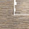 imageEkena Millwork 48 58quotW x 24 34quotH x 1 14quotD Cascade Stacked Stone StoneWall Faux Stone Siding Panel Smokey RidgeCannondale