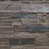 imageEkena Millwork 48 58quotW x 24 34quotH x 1 14quotD Cascade Stacked Stone StoneWall Faux Stone Siding Panel Smokey RidgeCanyon Brown
