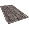 imageEkena Millwork 48 58quotW x 24 34quotH x 1 14quotD Cascade Stacked Stone StoneWall Faux Stone Siding Panel Smokey RidgeCascade River