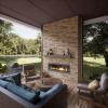 imageEkena Millwork 48 58quotW x 24 34quotH x 1 14quotD Cascade Stacked Stone StoneWall Faux Stone Siding Panel Smokey RidgeColfax