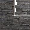 imageEkena Millwork 48 58quotW x 24 34quotH x 1 14quotD Cascade Stacked Stone StoneWall Faux Stone Siding Panel Smokey RidgeDark River