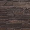 imageEkena Millwork 48 58quotW x 24 34quotH x 1 14quotD Cascade Stacked Stone StoneWall Faux Stone Siding Panel Smokey RidgeDark Tobacco