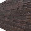 imageEkena Millwork 48 58quotW x 24 34quotH x 1 14quotD Cascade Stacked Stone StoneWall Faux Stone Siding Panel Smokey RidgeDark Tobacco