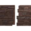 imageEkena Millwork 48 58quotW x 24 34quotH x 1 14quotD Cascade Stacked Stone StoneWall Faux Stone Siding Panel Smokey RidgeDeep Creek