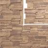 imageEkena Millwork 48 58quotW x 24 34quotH x 1 14quotD Cascade Stacked Stone StoneWall Faux Stone Siding Panel Smokey RidgeFall Bank