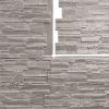 imageEkena Millwork 48 58quotW x 24 34quotH x 1 14quotD Cascade Stacked Stone StoneWall Faux Stone Siding Panel Smokey RidgeGrey Granite