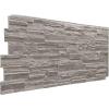 imageEkena Millwork 48 58quotW x 24 34quotH x 1 14quotD Cascade Stacked Stone StoneWall Faux Stone Siding Panel Smokey RidgeGrey Granite