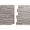 imageEkena Millwork 48 58quotW x 24 34quotH x 1 14quotD Cascade Stacked Stone StoneWall Faux Stone Siding Panel Smokey RidgeGrey Granite