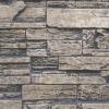imageEkena Millwork 48 58quotW x 24 34quotH x 1 14quotD Cascade Stacked Stone StoneWall Faux Stone Siding Panel Smokey RidgeLinen Graphite