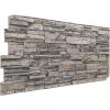 imageEkena Millwork 48 58quotW x 24 34quotH x 1 14quotD Cascade Stacked Stone StoneWall Faux Stone Siding Panel Smokey RidgeLinen Graphite