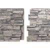 imageEkena Millwork 48 58quotW x 24 34quotH x 1 14quotD Cascade Stacked Stone StoneWall Faux Stone Siding Panel Smokey RidgeLinen Graphite