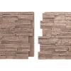 imageEkena Millwork 48 58quotW x 24 34quotH x 1 14quotD Cascade Stacked Stone StoneWall Faux Stone Siding Panel Smokey RidgeNorth Hill