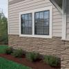 imageEkena Millwork 48 58quotW x 24 34quotH x 1 14quotD Cascade Stacked Stone StoneWall Faux Stone Siding Panel Smokey RidgePolermo