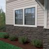 imageEkena Millwork 48 58quotW x 24 34quotH x 1 14quotD Cascade Stacked Stone StoneWall Faux Stone Siding Panel Smokey RidgeRiver Moss