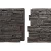 imageEkena Millwork 48 58quotW x 24 34quotH x 1 14quotD Cascade Stacked Stone StoneWall Faux Stone Siding Panel Smokey RidgeRiver Moss