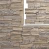 imageEkena Millwork 48 58quotW x 24 34quotH x 1 14quotD Cascade Stacked Stone StoneWall Faux Stone Siding Panel Smokey RidgeRockwall