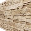 imageEkena Millwork 48 58quotW x 24 34quotH x 1 14quotD Cascade Stacked Stone StoneWall Faux Stone Siding Panel Smokey RidgeSandstone