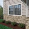 imageEkena Millwork 48 58quotW x 24 34quotH x 1 14quotD Cascade Stacked Stone StoneWall Faux Stone Siding Panel Smokey RidgeSea Shell