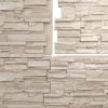 imageEkena Millwork 48 58quotW x 24 34quotH x 1 14quotD Cascade Stacked Stone StoneWall Faux Stone Siding Panel Smokey RidgeSea Shell