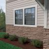 imageEkena Millwork 48 58quotW x 24 34quotH x 1 14quotD Cascade Stacked Stone StoneWall Faux Stone Siding Panel Smokey RidgeShasta