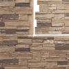 imageEkena Millwork 48 58quotW x 24 34quotH x 1 14quotD Cascade Stacked Stone StoneWall Faux Stone Siding Panel Smokey RidgeSmokey Ridge