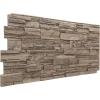 imageEkena Millwork 48 58quotW x 24 34quotH x 1 14quotD Cascade Stacked Stone StoneWall Faux Stone Siding Panel Smokey RidgeSoft Ash