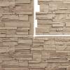 imageEkena Millwork 48 58quotW x 24 34quotH x 1 14quotD Cascade Stacked Stone StoneWall Faux Stone Siding Panel Smokey RidgeValley Spring