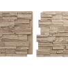 imageEkena Millwork 48 58quotW x 24 34quotH x 1 14quotD Cascade Stacked Stone StoneWall Faux Stone Siding Panel Smokey RidgeValley Spring