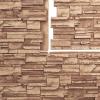 imageEkena Millwork 48 58quotW x 24 34quotH x 1 14quotD Cascade Stacked Stone StoneWall Faux Stone Siding Panel Smokey RidgeWheat Field