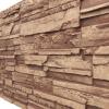 imageEkena Millwork 48 58quotW x 24 34quotH x 1 14quotD Cascade Stacked Stone StoneWall Faux Stone Siding Panel Smokey RidgeWheat Field