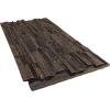 imageEkena Millwork 48 58quotW x 24 34quotH x 1 14quotD Cascade Stacked Stone StoneWall Faux Stone Siding Panel Smokey RidgeWillow Peak