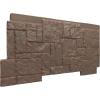 imageEkena Millwork 49quotW x 24 12quotH x 1 14quotD Castle Rock Stacked Stone StoneWall Faux Stone Siding Panel Canyon BrownAutumn Bronze