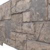 imageEkena Millwork 49quotW x 24 12quotH x 1 14quotD Castle Rock Stacked Stone StoneWall Faux Stone Siding Panel Canyon BrownBoardwalk Bay