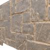 imageEkena Millwork 49quotW x 24 12quotH x 1 14quotD Castle Rock Stacked Stone StoneWall Faux Stone Siding Panel Canyon BrownCannondale