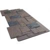 imageEkena Millwork 49quotW x 24 12quotH x 1 14quotD Castle Rock Stacked Stone StoneWall Faux Stone Siding Panel Canyon BrownCanyon Brown