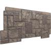 imageEkena Millwork 49quotW x 24 12quotH x 1 14quotD Castle Rock Stacked Stone StoneWall Faux Stone Siding Panel Canyon BrownCascade River