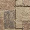 imageEkena Millwork 49quotW x 24 12quotH x 1 14quotD Castle Rock Stacked Stone StoneWall Faux Stone Siding Panel Canyon BrownColfax
